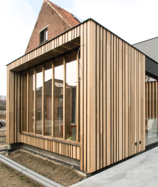 Aanbouw in houtskelet | Adam Wenes