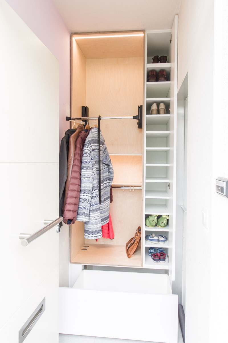 Compact, maar toch ruime vestiairekast | Adam Wenes